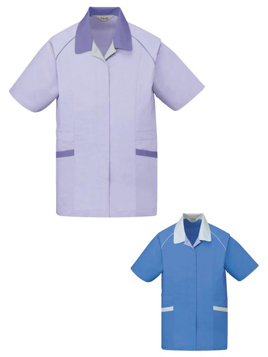 JICHODO】 46835 エコ製品制電半袖スモック [春夏]通販ページ│自重堂