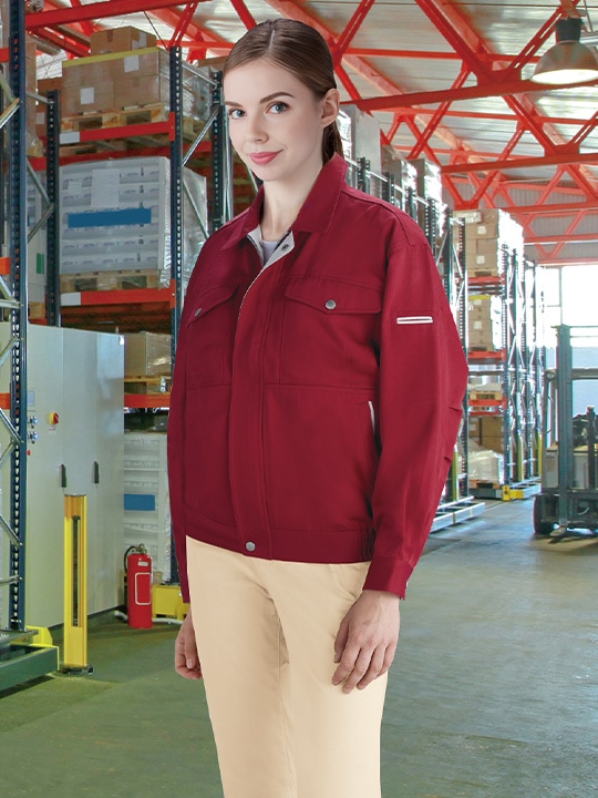 JICHODO】 80700 エコ長袖ブルゾン [秋冬]通販ページ│自重堂＜公式