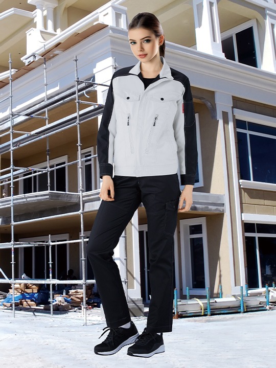 JICHODO】 83700 製品制電ストレッチジャンパー [秋冬]※SLIM FIT※通販