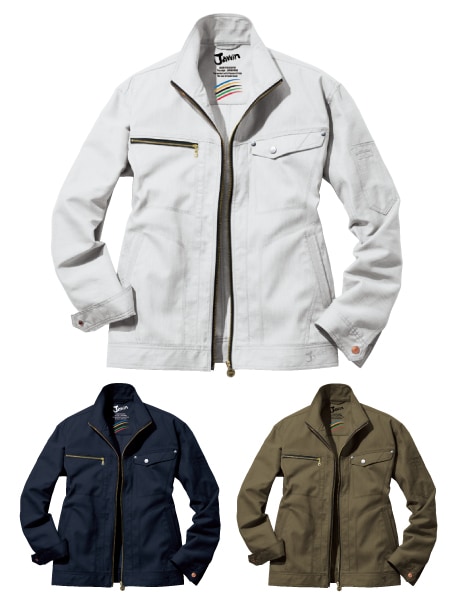 Jawin】 57100 ストレッチ長袖ジャンパー[春夏]※SLIM FIT※通販ページ