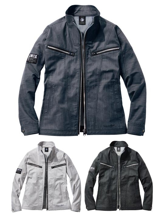 Jawin】 57400 ストレッチ長袖ジャンパー[2023年春夏]※SLIM FIT※通販