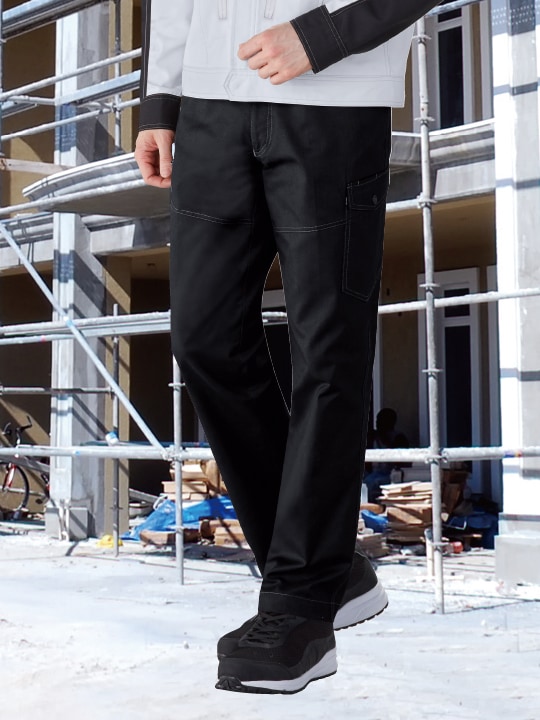 JICHODO】 83702 製品制電ストレッチノータックカーゴパンツ [秋冬