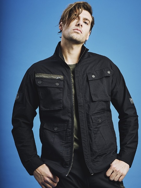 Jawin】 57500 ストレッチ長袖ジャンパー [2023年春夏]※SLIM FIT