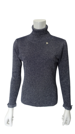 2025年秋冬 ラメ入りタートルネックセーター 2125018 ｜Super Beauty