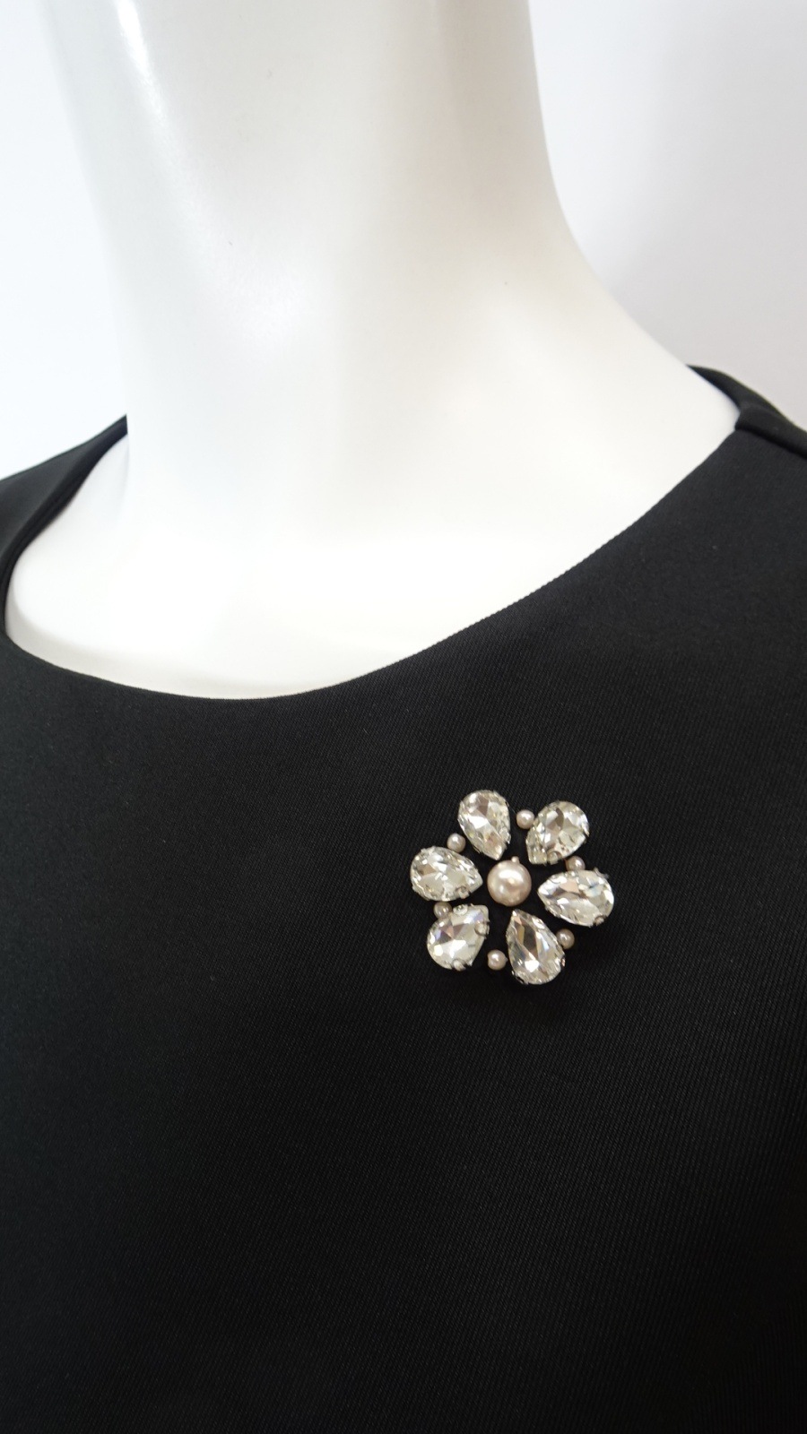 2025年秋冬 ポンチ素材×ツイードウェスト切替ワンピース 2526028