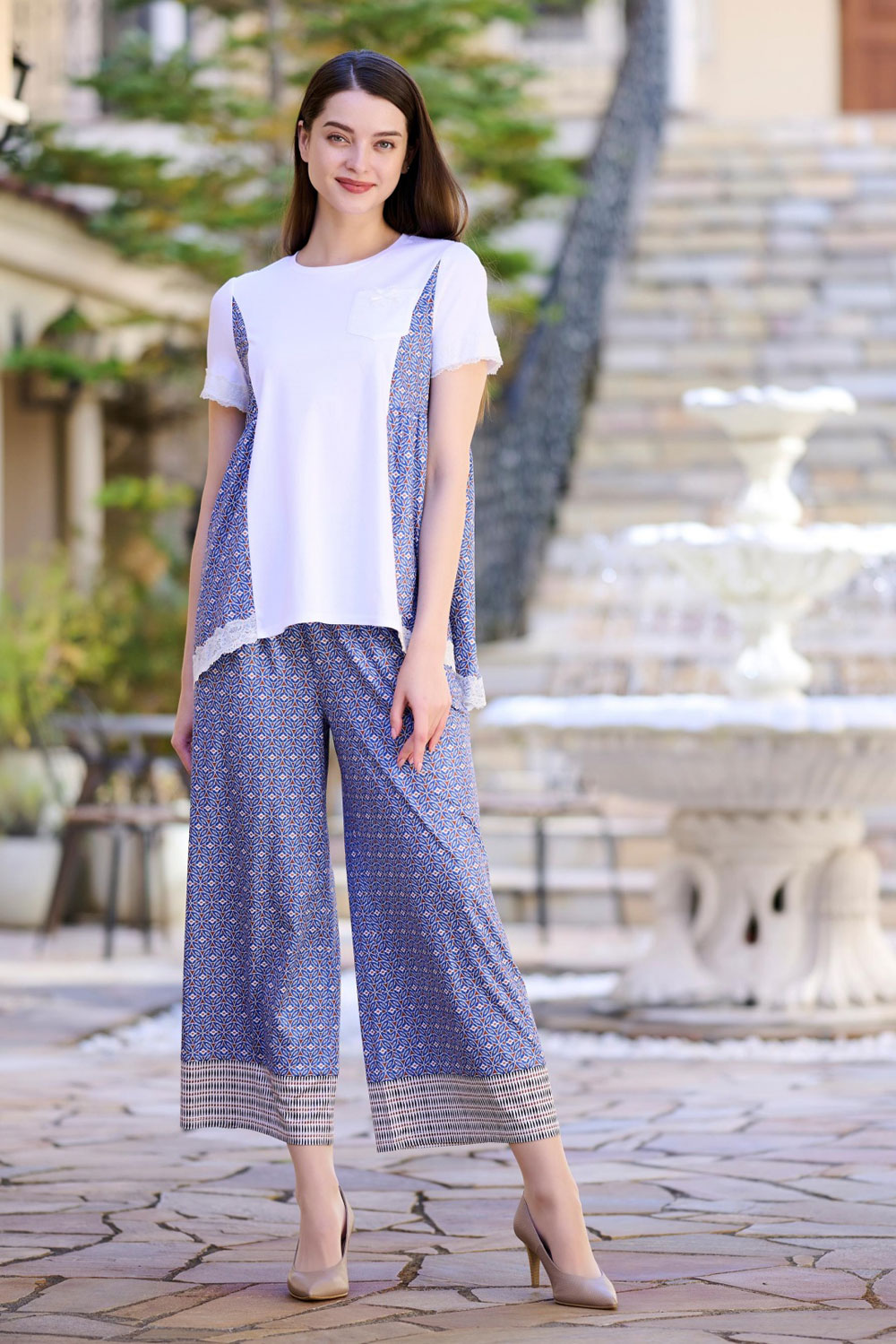 VESP_23-24 替わろ Tweed Wool ジャケット・ワイドパンツ 