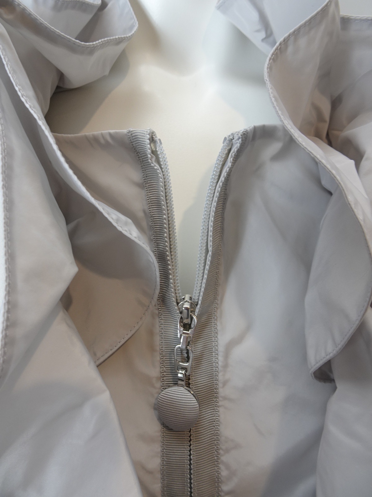 2025年春夏 フリル衿異素材切替ジャケット 2517001 ｜Super