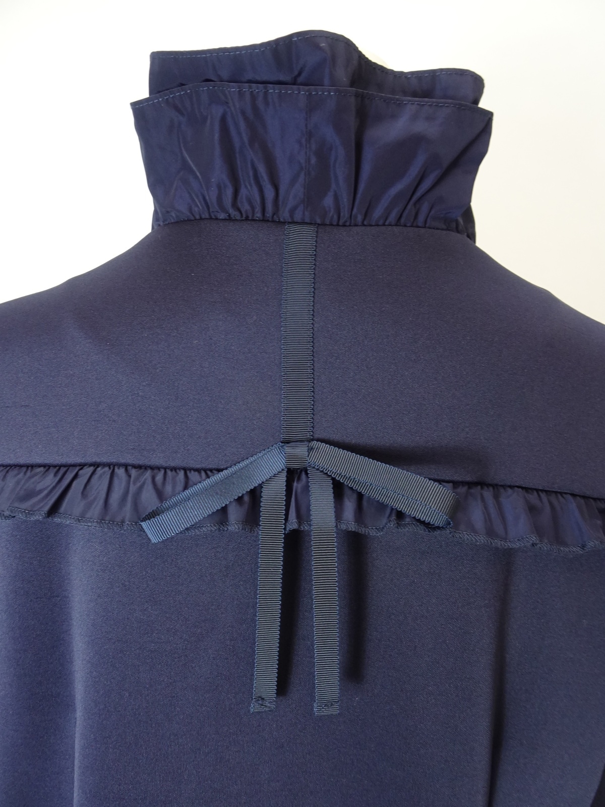 2025年春夏 フリル衿異素材切替ジャケット 2517001 ｜Super