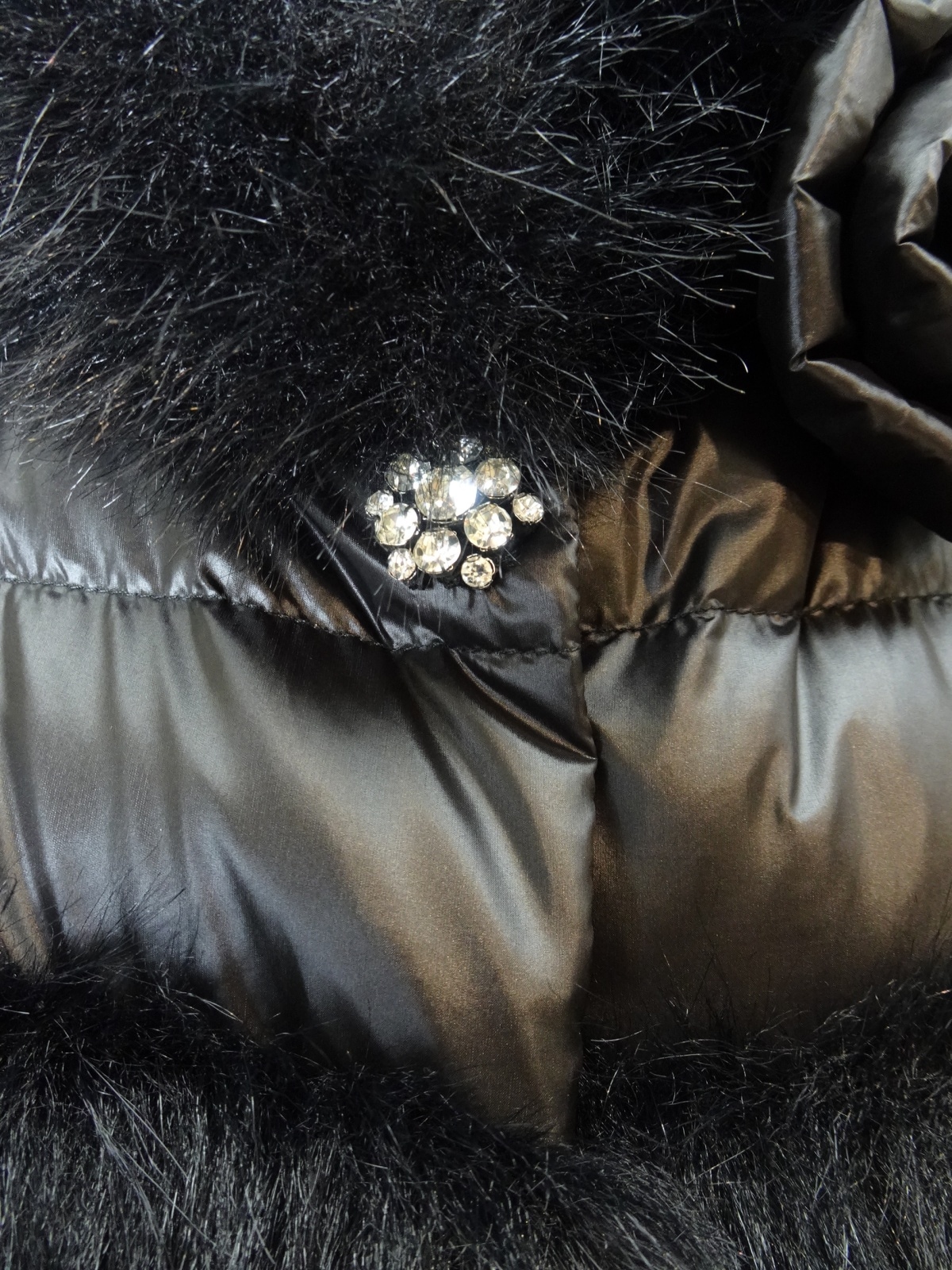 2025年秋冬 フェイクファー切替ダウン ショートコート 2528006 ｜Super