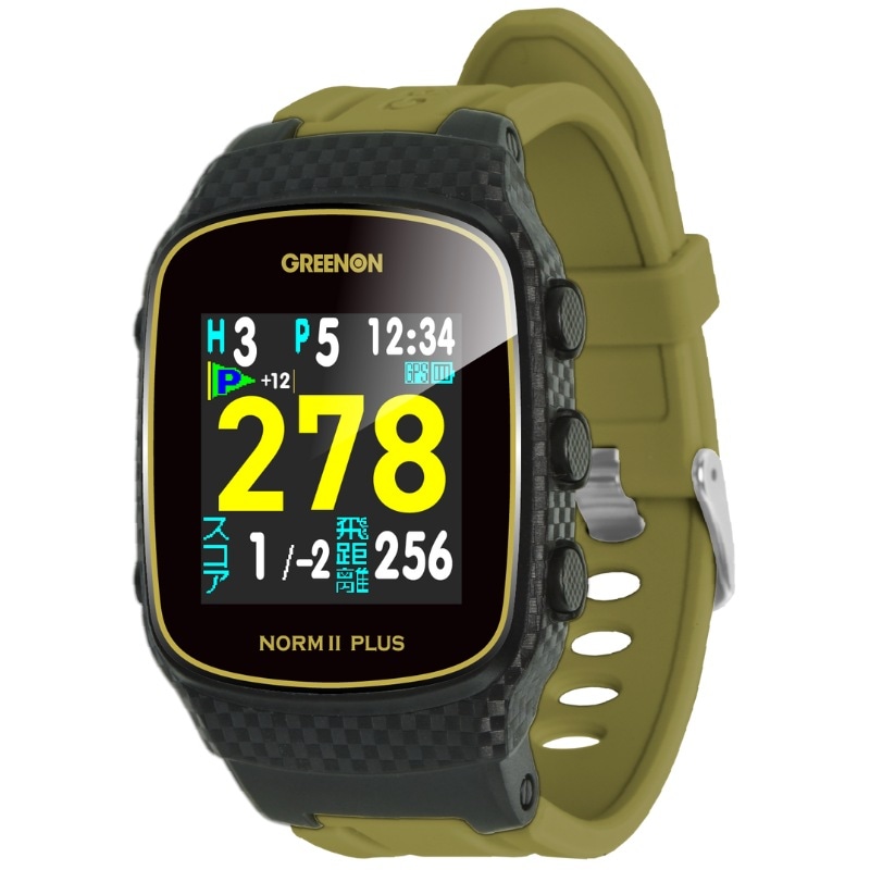 GREENON ゴルフウォッチ ZEAL（保護フィルム付き） ゴルフウォッチ