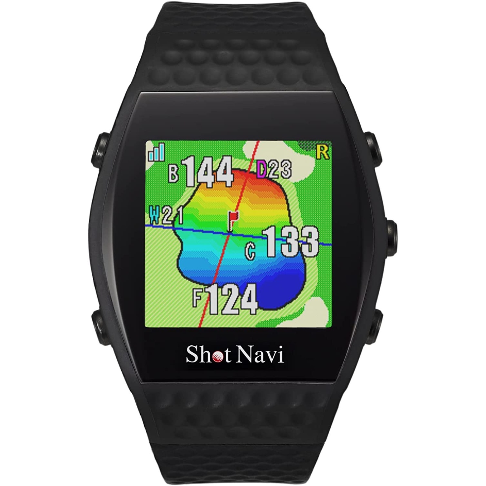 Shot Navi ショットナビ INFINITY ブラック GPSゴルフナビ