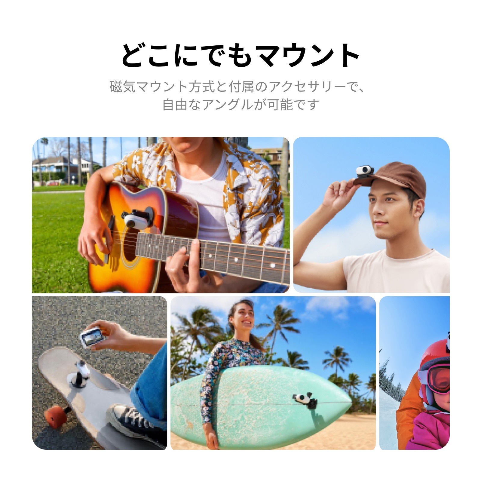 Insta360 GO 3 32GB 正規代理店 CINSABKA_GO305 インスタ 小型 ウェアラブルカメラ アクションカメラ 首掛け 手ブレ補正 防水 トラベル スポーツ Vlog用 新品