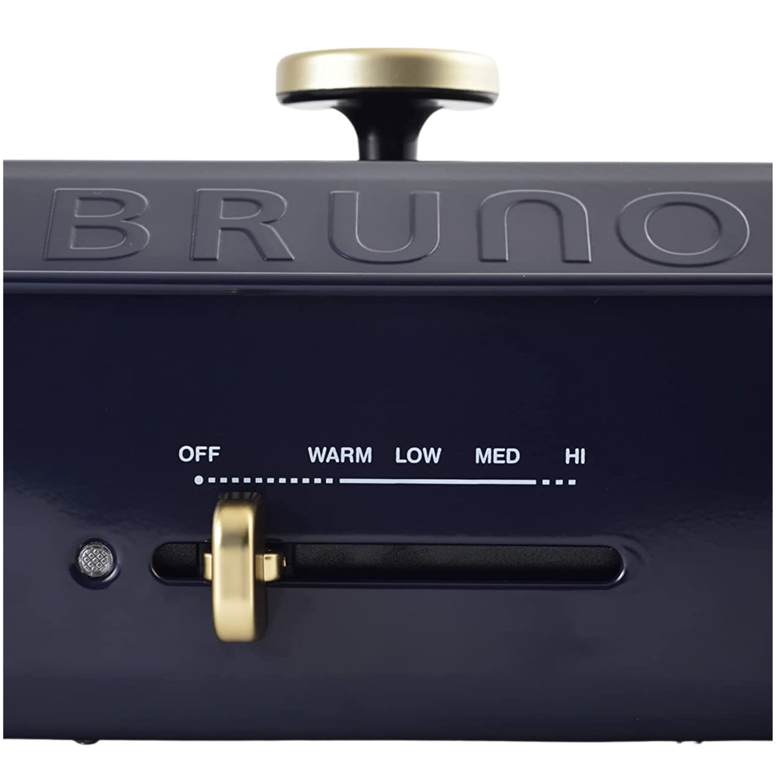BRUNO ブルーノ コンパクトホットプレート ネイビー 紺 BOE021-NV たこ焼き 平面 蓋 ふた付き 1200w 温度調節 洗いやすい 小さいサイズ 少人数用 ひとり暮らし