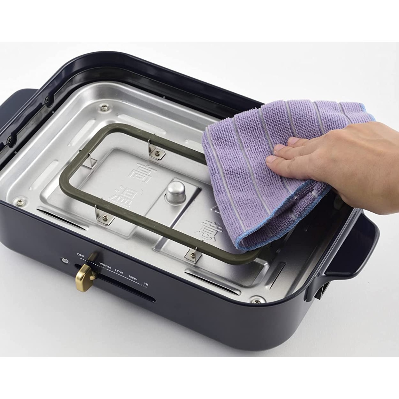 BRUNO ブルーノ コンパクトホットプレート ネイビー 紺 BOE021-NV