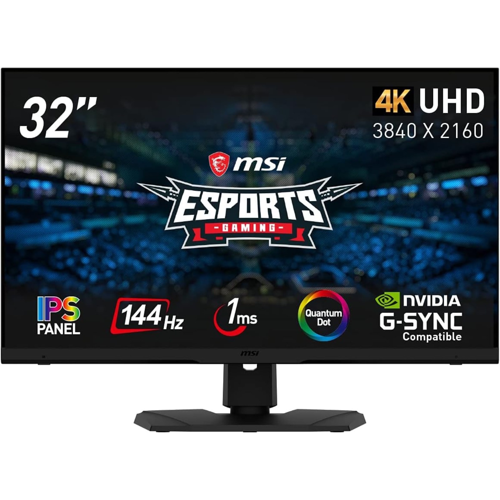 MSI 32型 ゲーミング 液晶 ディスプレイ OPTIX MPG321UR-QD 4K