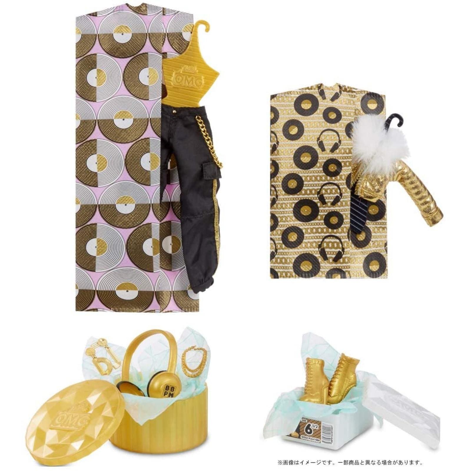 タカラトミー L.O.L. サプライズ! ウィンターディスコ O.M.G. 24K ディー.ジェー.