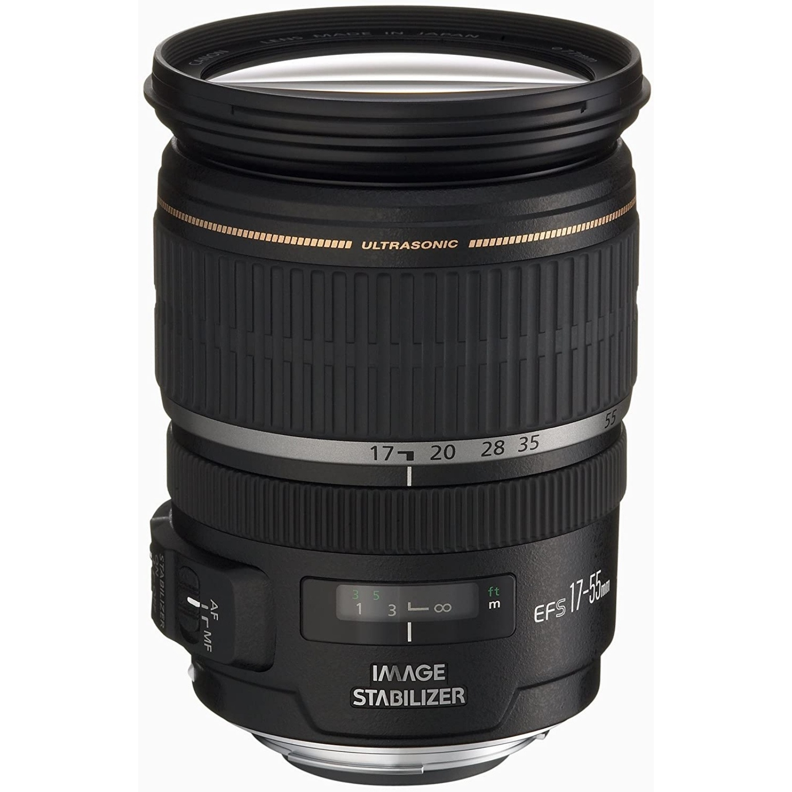 Canon キヤノン 標準ズームレンズ EF-S17-55mm F2.8 IS USM ブラック