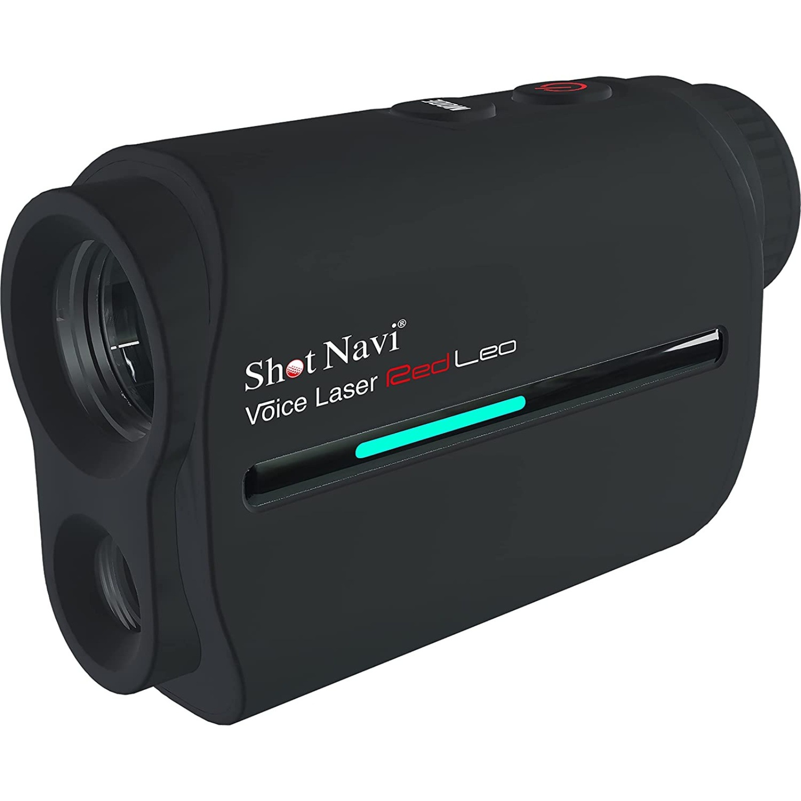 Shot Navi ショットナビ Voice Laser Red Leo ブラック ゴルフ レーザー距離測定器