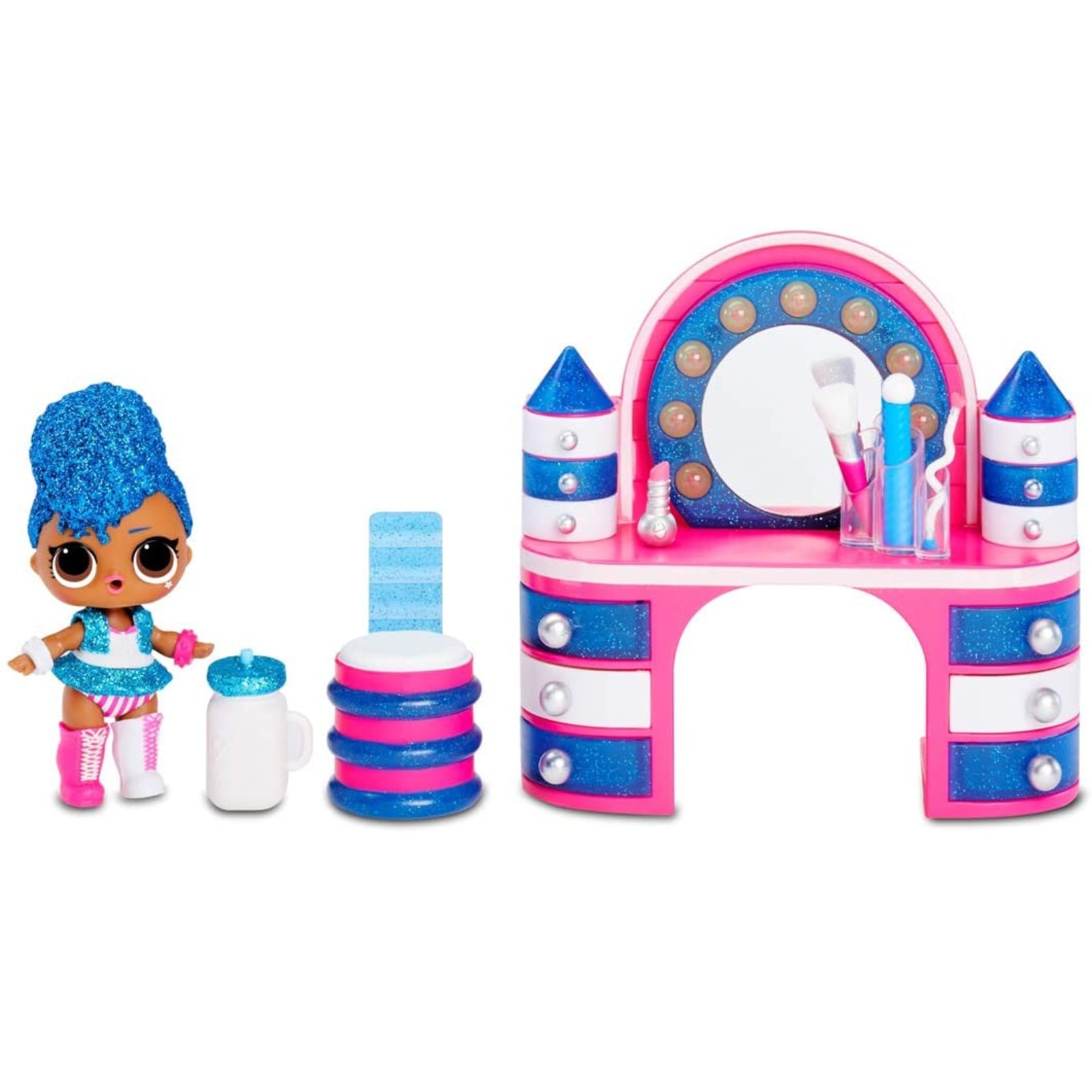 タカラトミー L.O.L. サプライズ! ファニチャー シリーズ2 バックステージ with インデペンデント クイーン