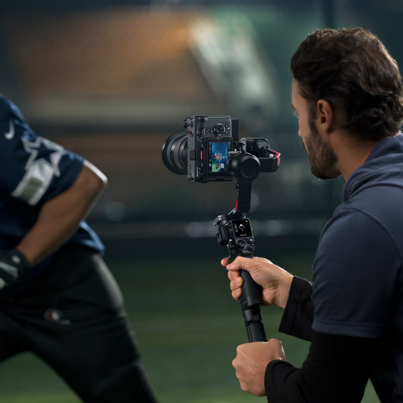 DJI RS 4 3軸スタビライザー 第2世代縦向き撮影 カメラジンバル ミラー