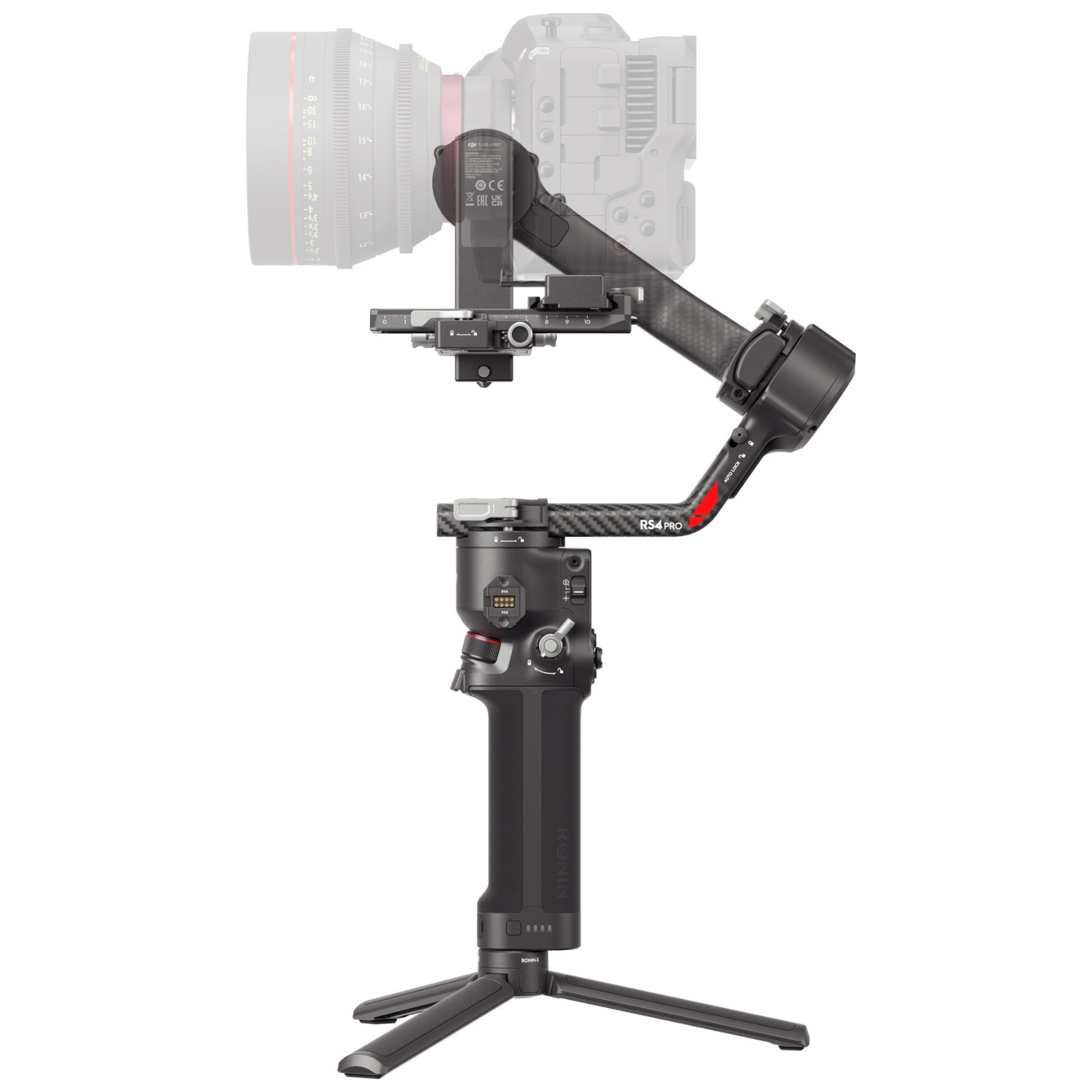 DJI RS 4 Proコンボ 3軸ジンバルスタビライザー 第2世代ネイティブ縦