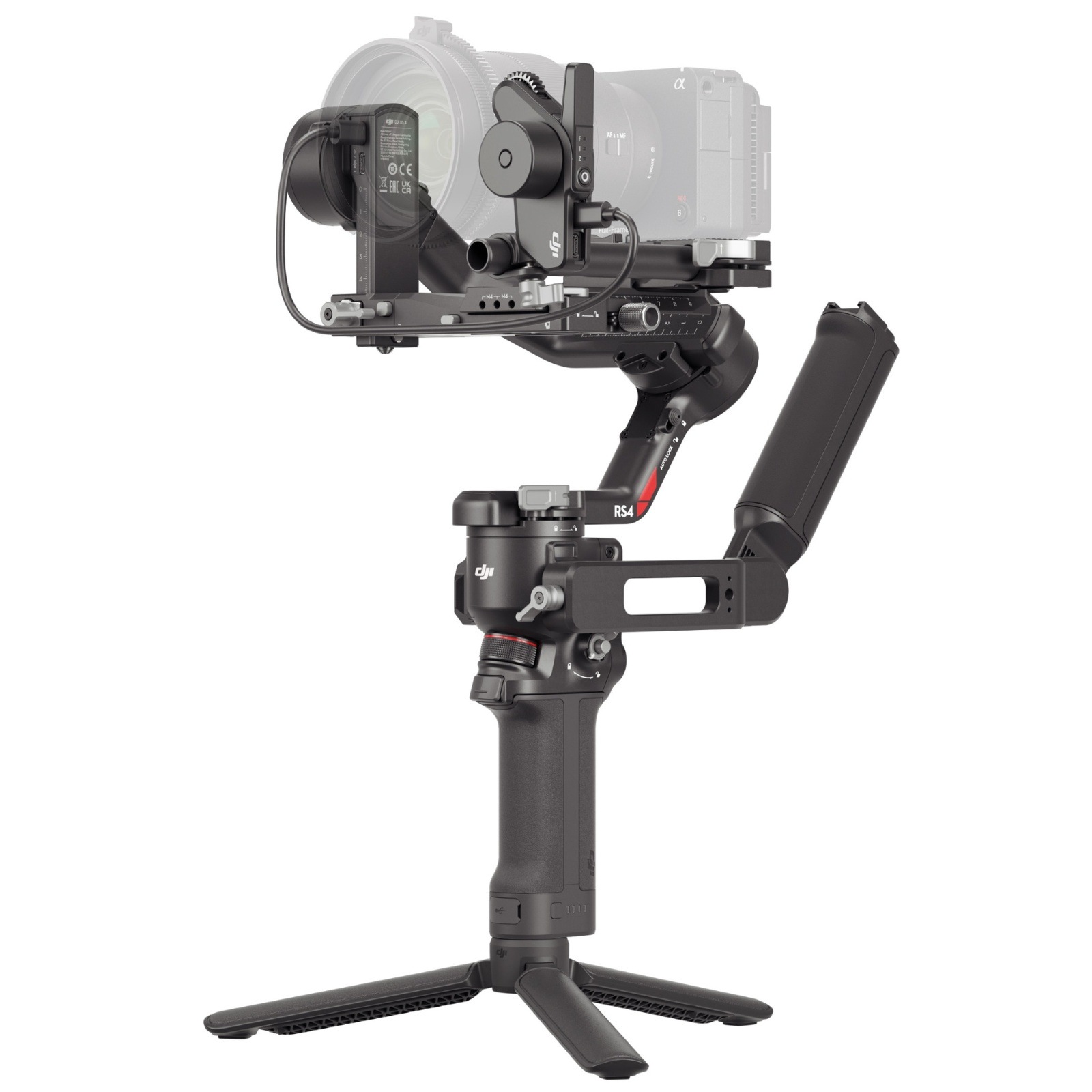 DJI RS 4コンボ 3軸スタビライザー 第2世代縦向き撮影 カメラジンバル