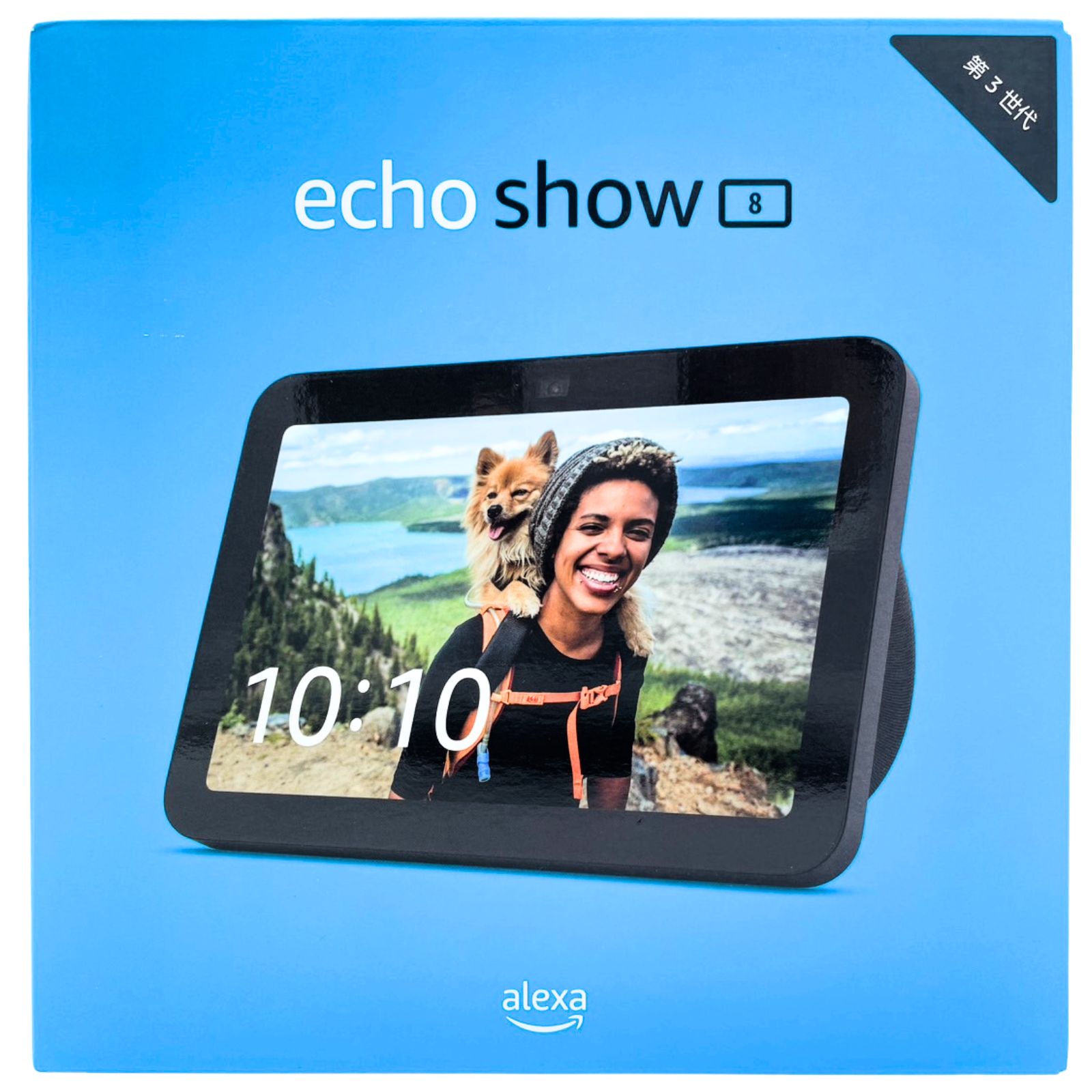 Echo Show 8 エコーショー 第3世代 チャコール HDスマートディスプレイ 13メガピクセルカメラ付き Alexa対応 amazon アレクサ 新品