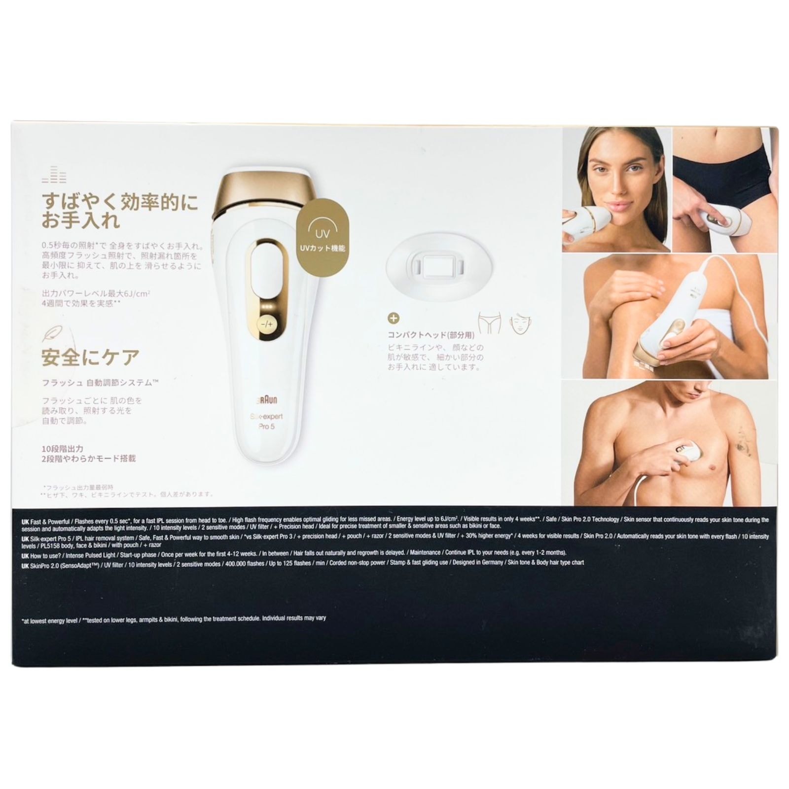 BRAUN ブラウン Pro5 PL5158 シルクエキスパート IPL式 光美容器 除毛 脱毛器 新品