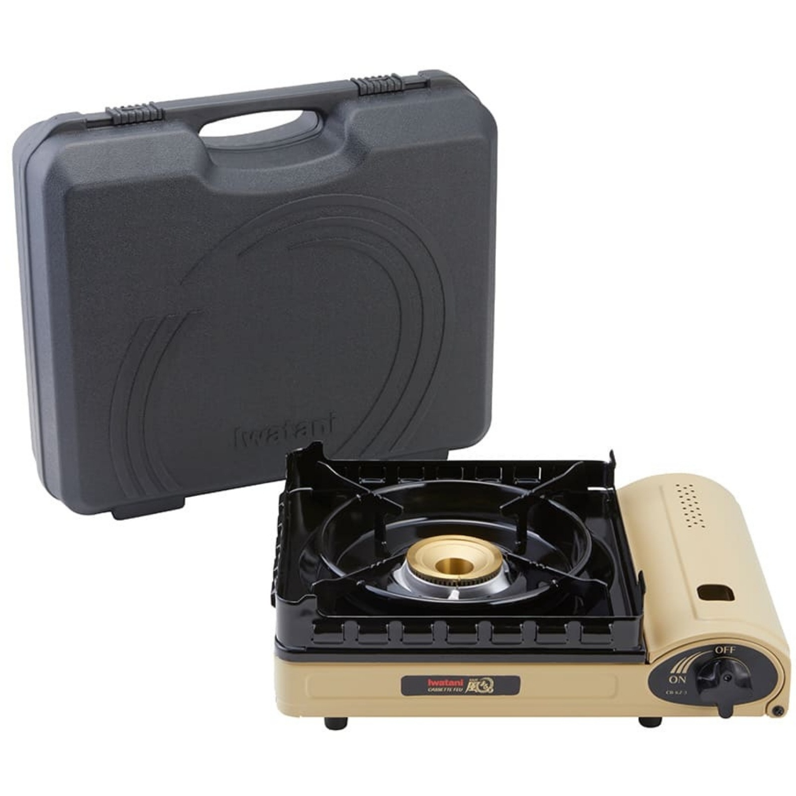 イワタニ カセットフー 風まるIII CB-KZ-3 サンドベージュ 専用キャリングケース付