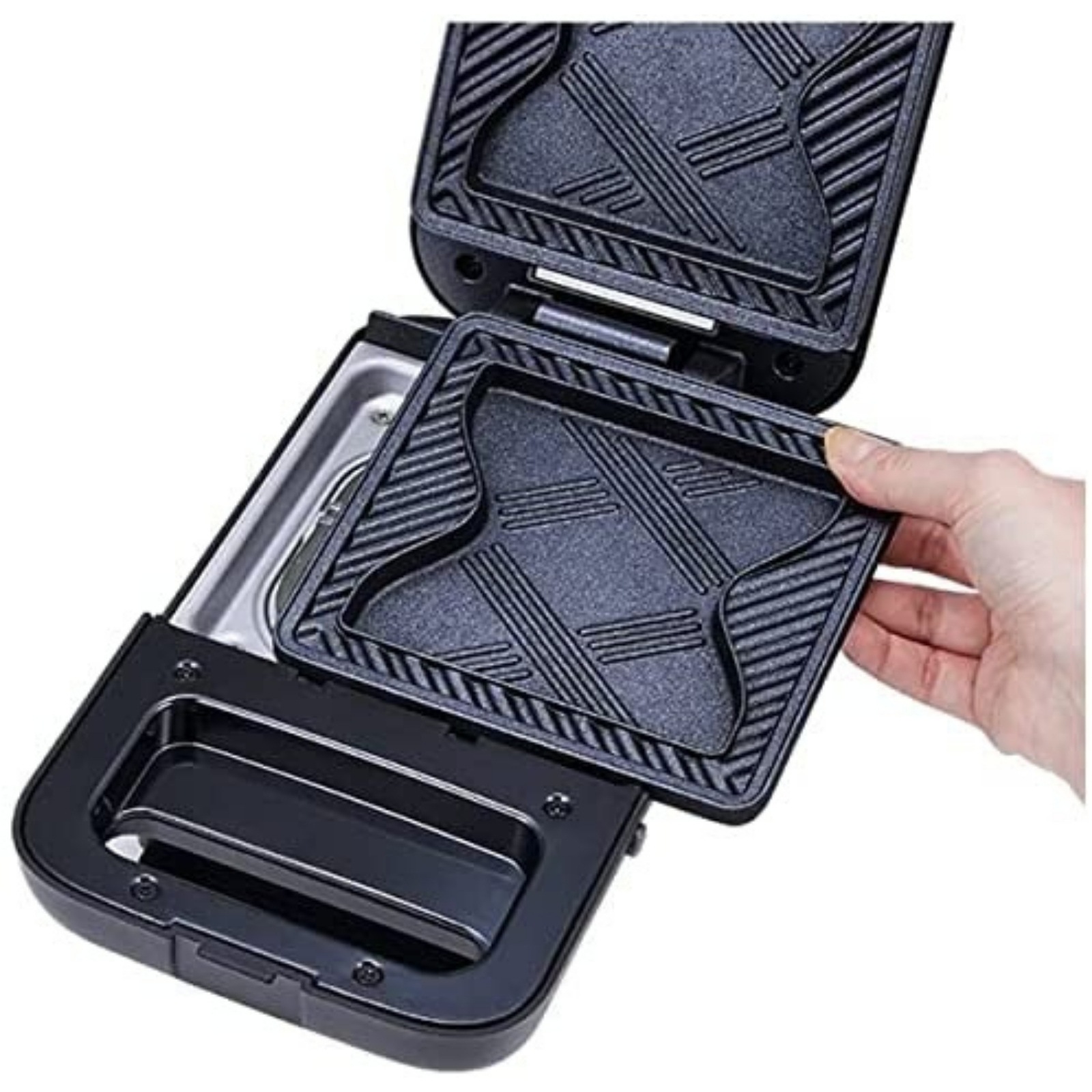TESCOM テスコム ホットサンドメーカー ブラック THS50A-K