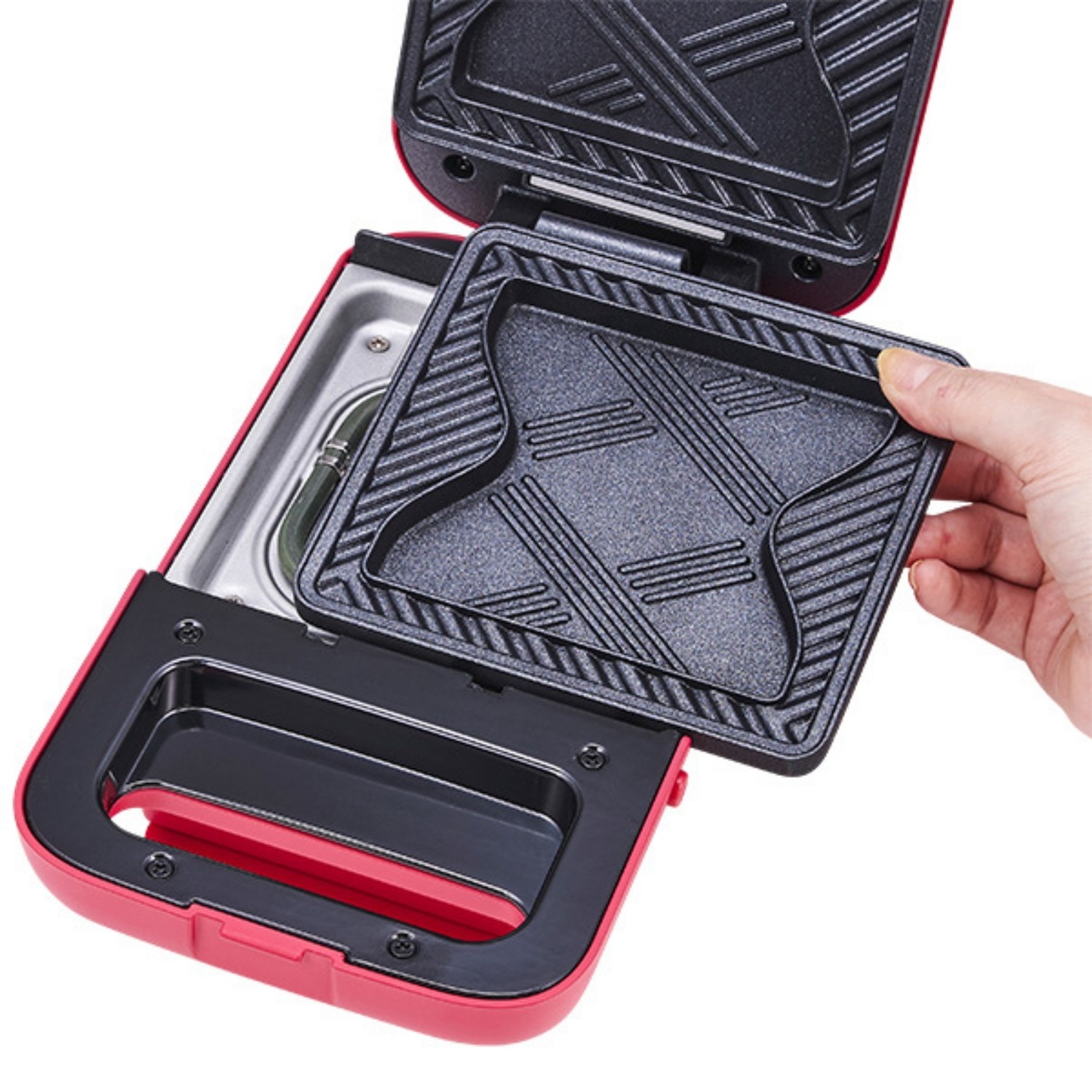 TESCOM テスコム ホットサンドメーカー ピンク THS50A-P