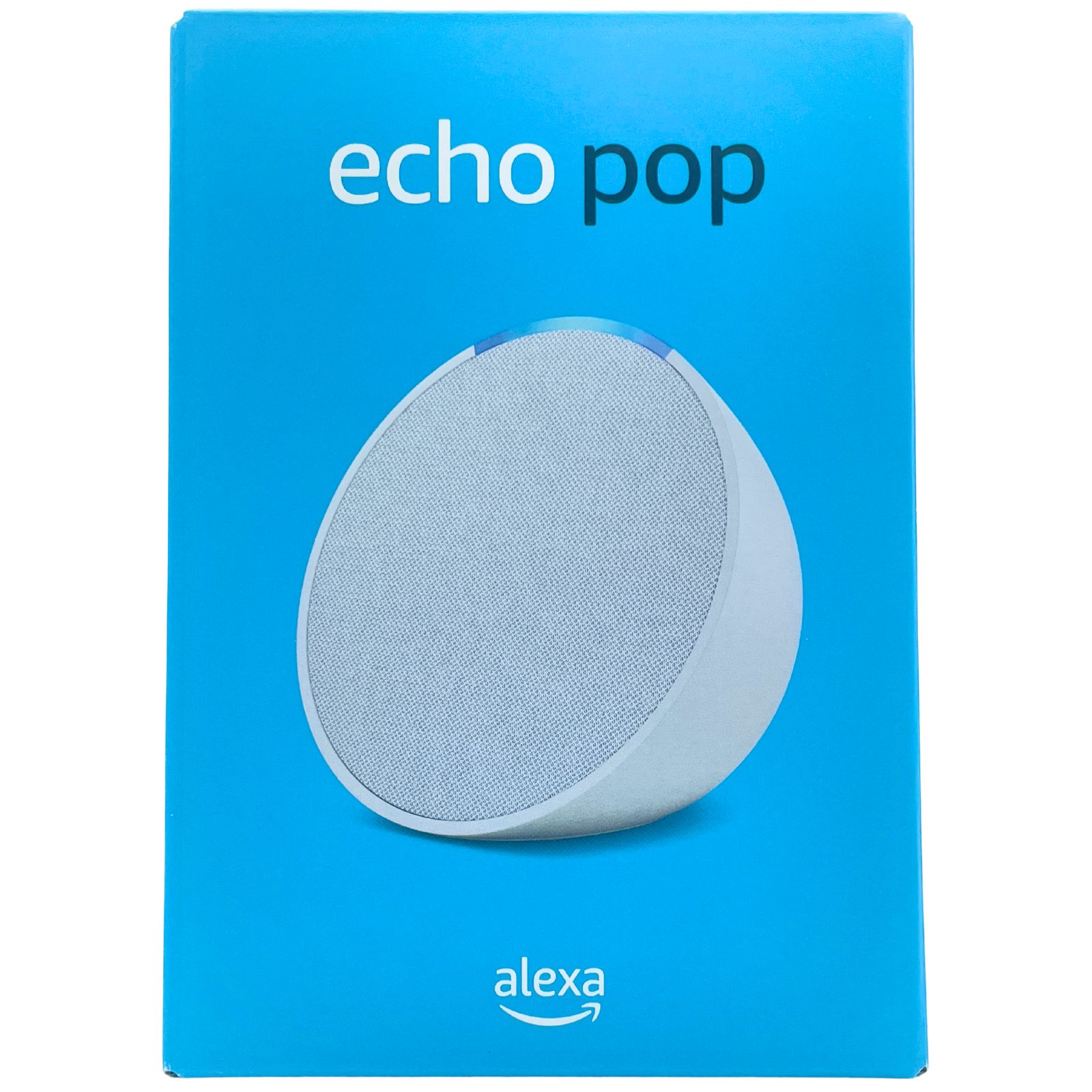 Echo Pop エコーポップ コンパクト スマート スピーカー グレーシャーホワイト アレクサ 音楽