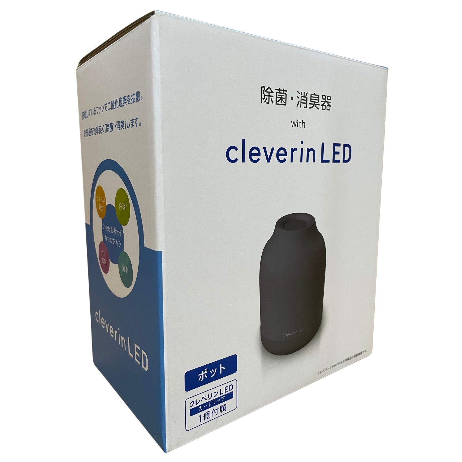 ドウシシャ クレベリンLED搭載 加湿器 WHK-1217CL シルバー 000000016768_UIjpXA4.jpg