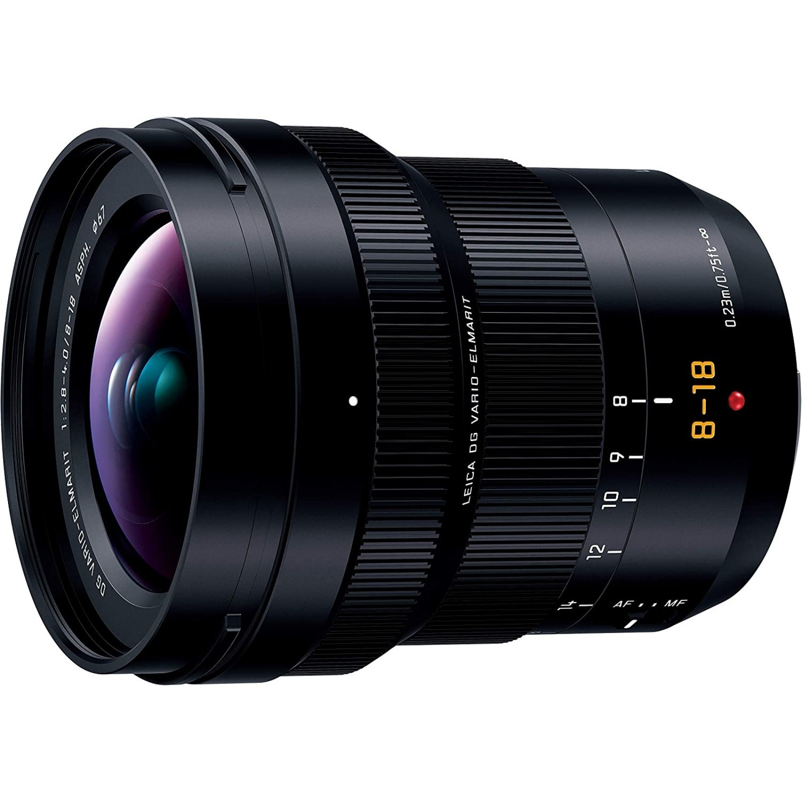 Panasonic パナソニック 超広角ズームレンズ LEICA DG VARIO-ELMARIT 8-18mm / F2.8-4.0 ASPH. ブラック 新品