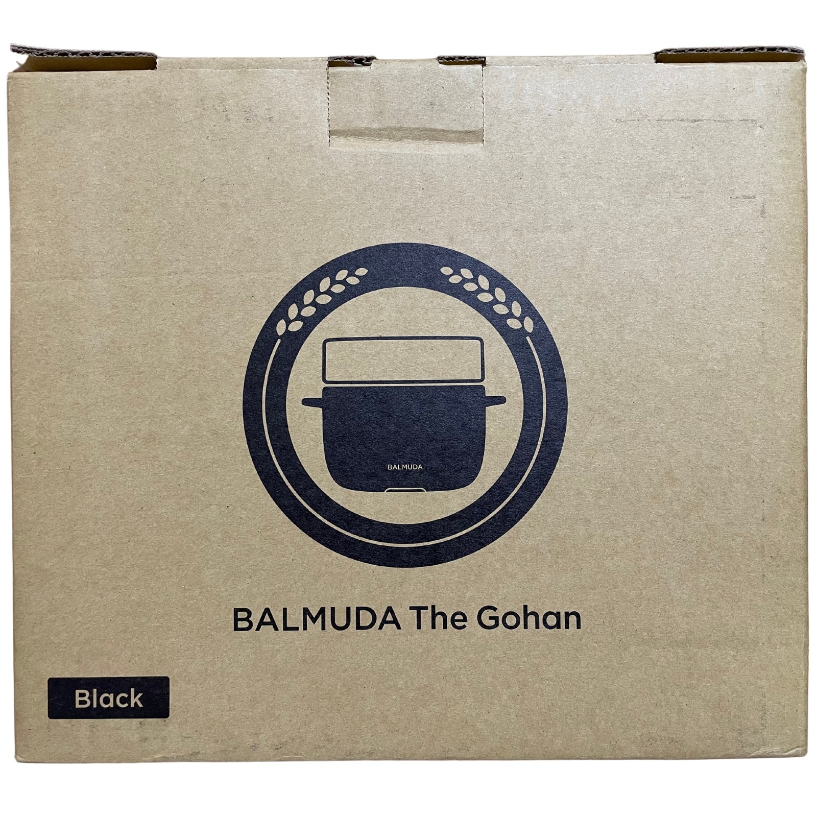 BALMUDA バルミューダ The Gohan K03A-BK ブラック 炊飯器 3合炊き ザ