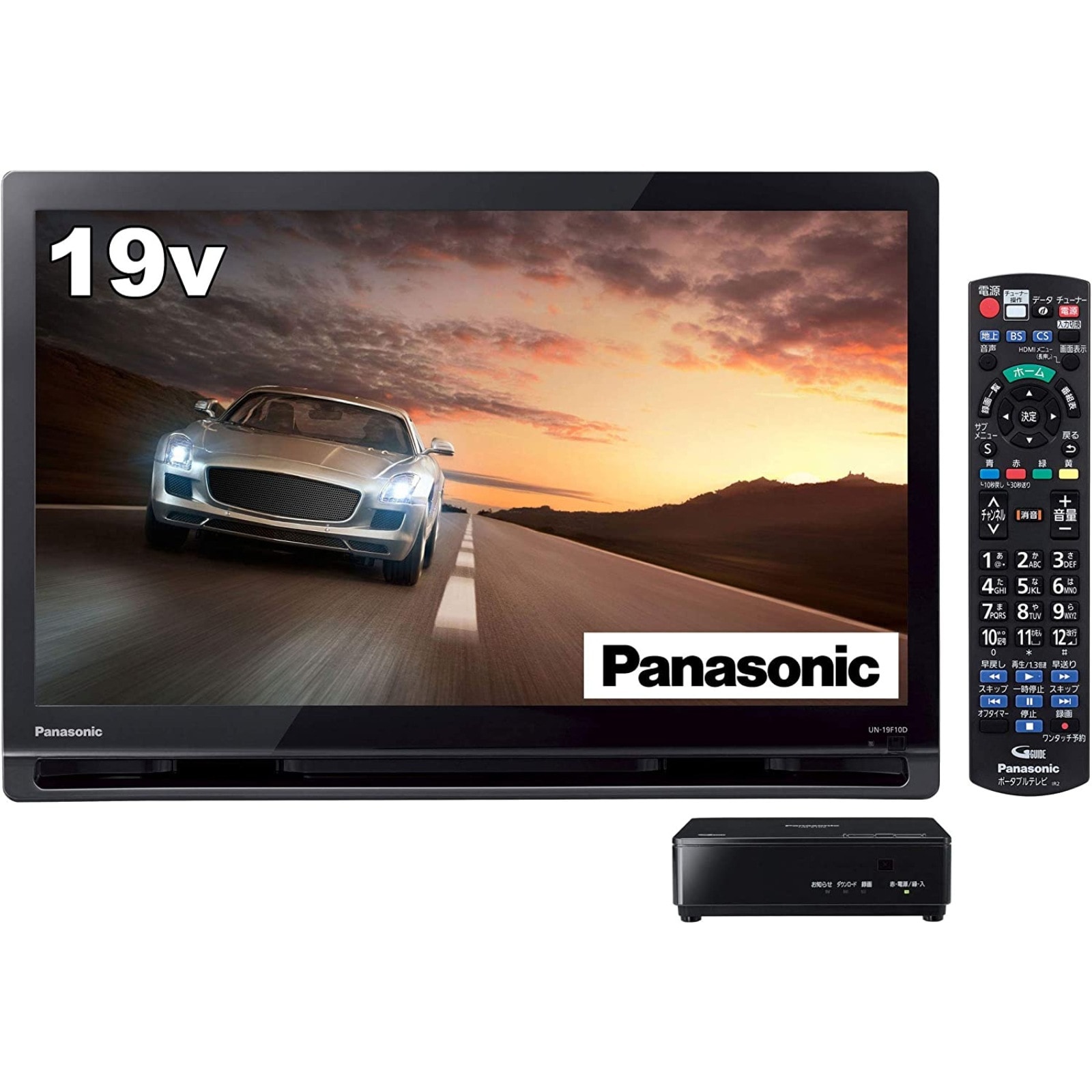 Panasonic パナソニック ポータブル液晶テレビ プライベート・ビエラ UN-19F10-K