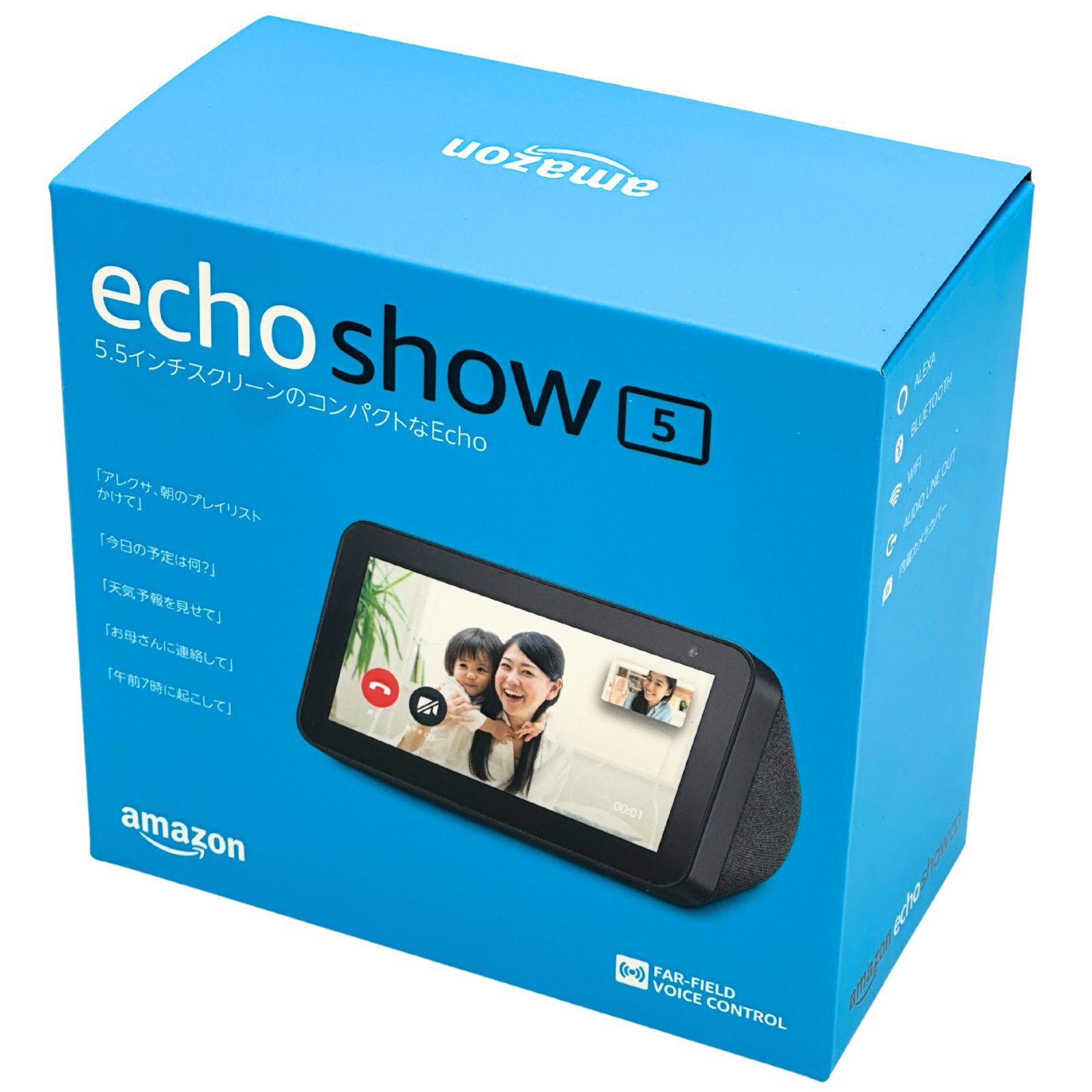 Echo Show 5 スマートディスプレイ with Alexa アレクサ チャコール amazon アマゾン 新品