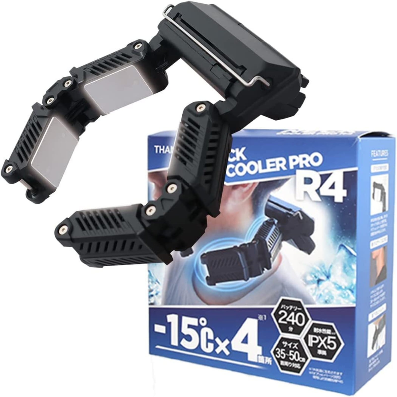 THANKO サンコー ネック クーラー Pro R4 TKPNC22BK 熱中症 対策 冷却 首 夏 暑さ 対策 新品