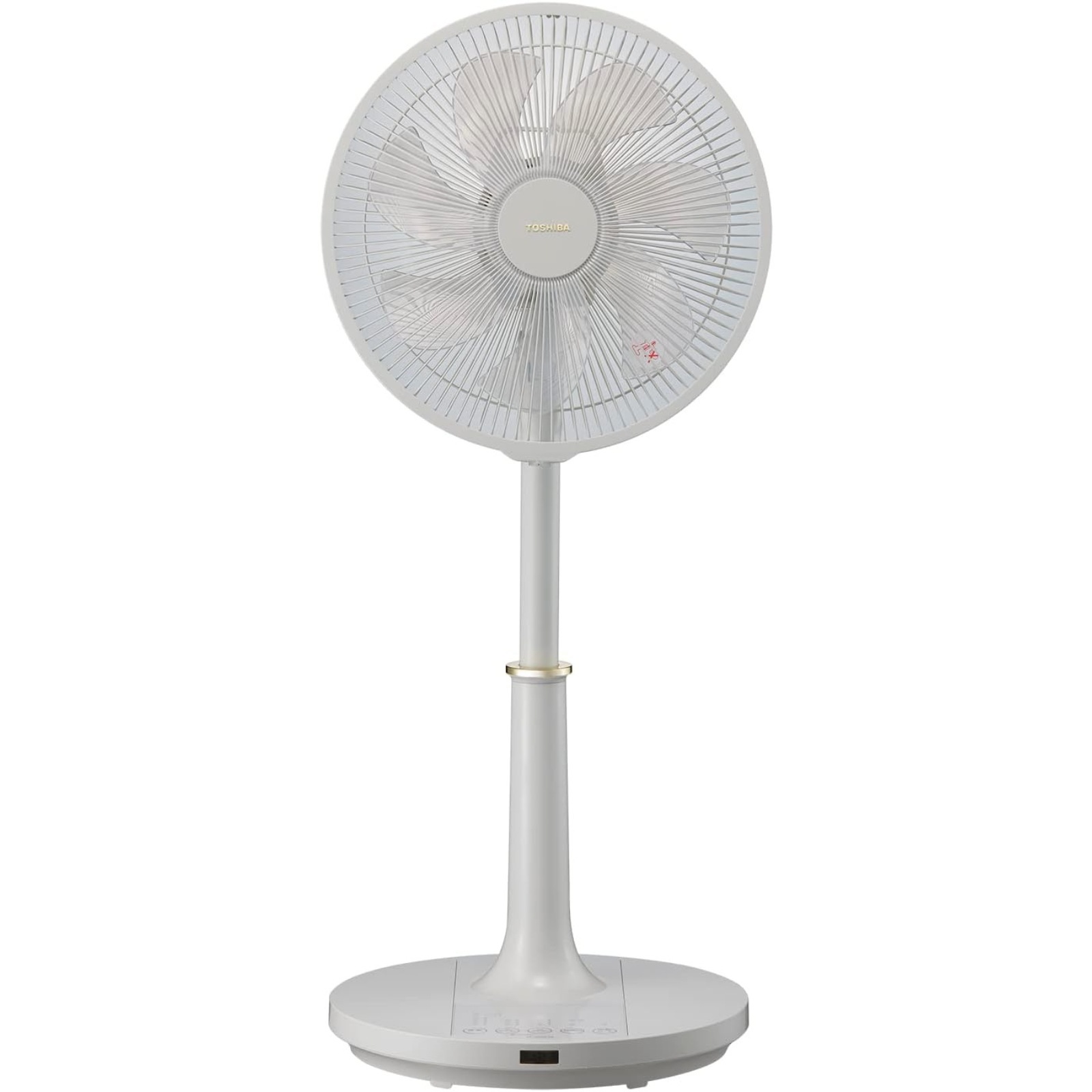 TOSHIBA 東芝 扇風機 TF-30DL26 H ライトグレー DCモーター 7枚羽根 風量4段階 LCDリモコン付 新品
