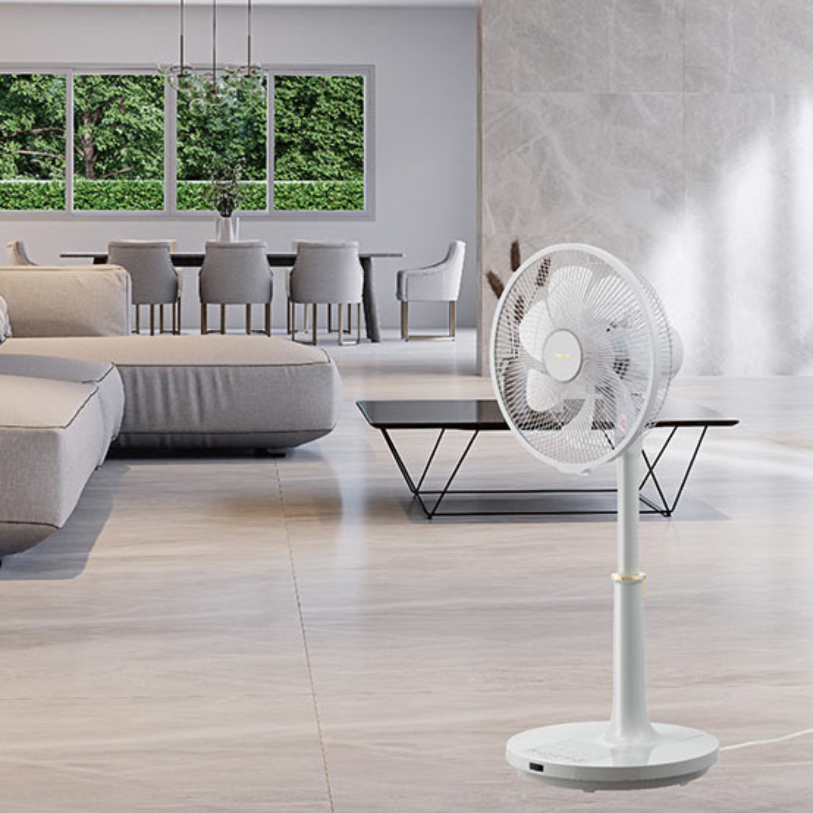 TOSHIBA 東芝 扇風機 TF-30DL26 H ライトグレー DCモーター 7枚羽根 風量4段階 LCDリモコン付 新品