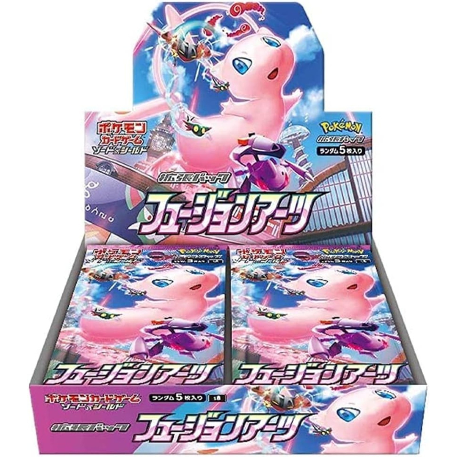 ポケモン Pokemon カードゲーム ソード＆シールド 拡張パック フュージョンアーツ BOX 新品