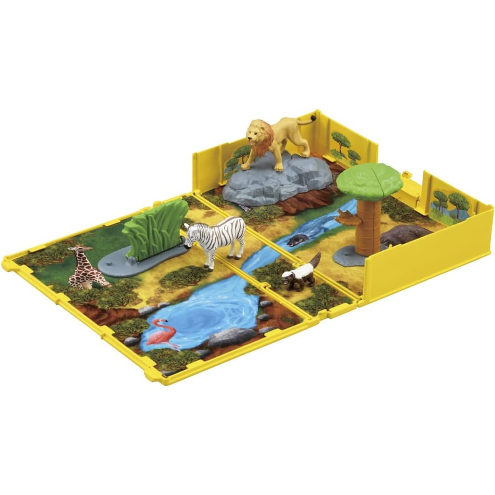 TAKARA TOMY タカラトミー アニア図鑑 サバンナの暮らしセット 動物 恐竜 おもちゃ 3歳以上 新品