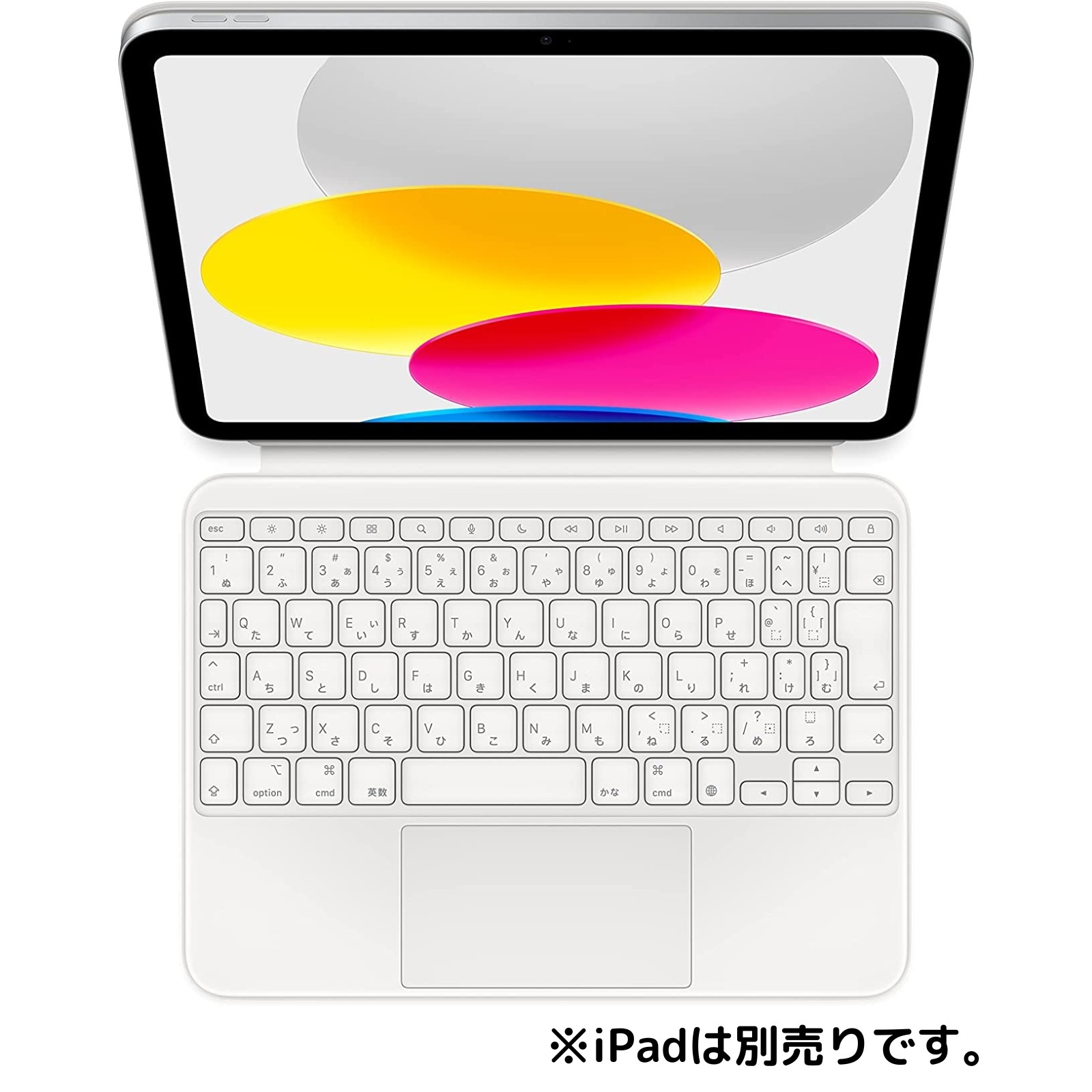 K）Apple iPad 10世代 マジックキーボード Magic Keyboard Folio 日本