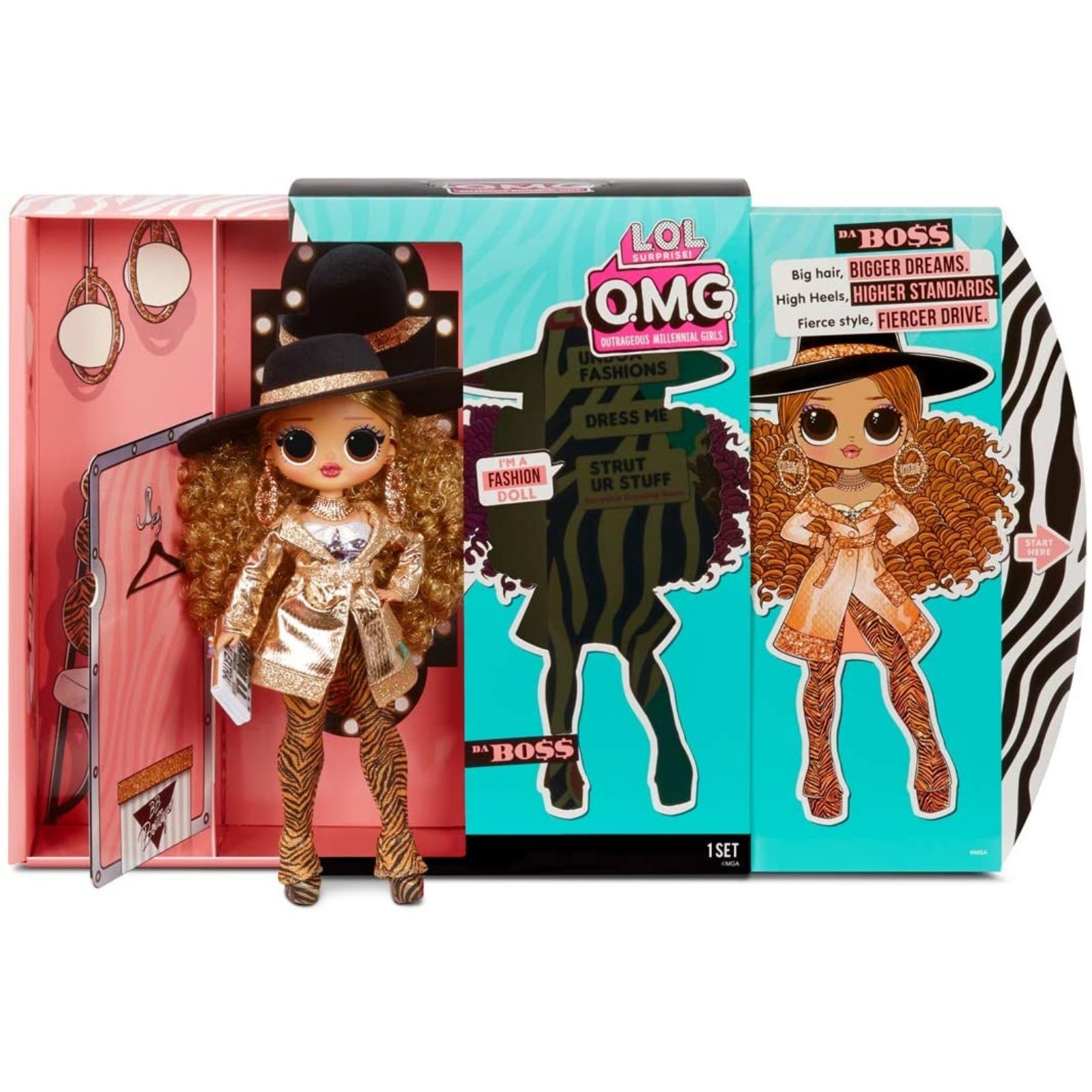 タカラトミー L.O.L. サプライズ! O.M.G. シリーズ3 ダ ボス