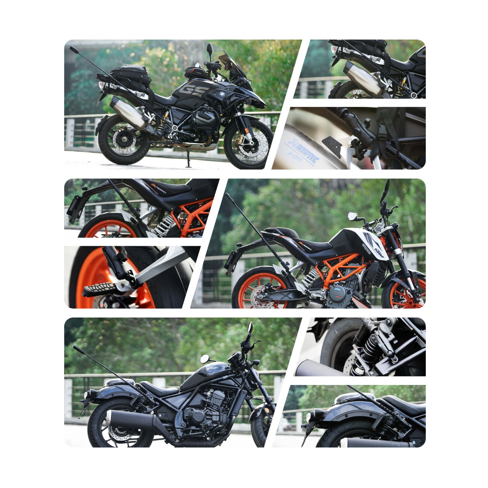 Insta360 モーターサイクル用U字ボルトマウント インスタ 360 DINMBBD/B GO 3 X3 ONR RS GO 2 ONE X2 アクションカメラ 360度カメラ アクセサリー 正規代理店