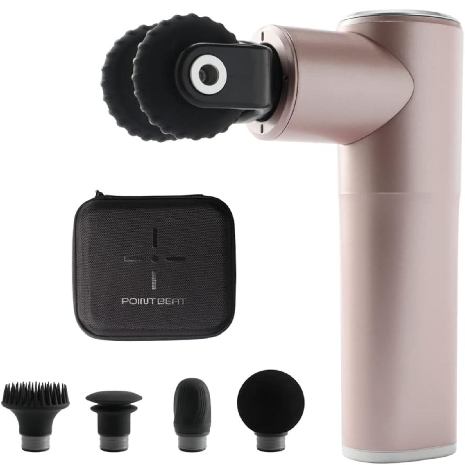 DOSHISHA ドウシシャ MOMiLUX もみラックス POINT BEAT DMG-2201 ポイントビートローラープラス シャンパンゴールド ハンディ ローラー 新品