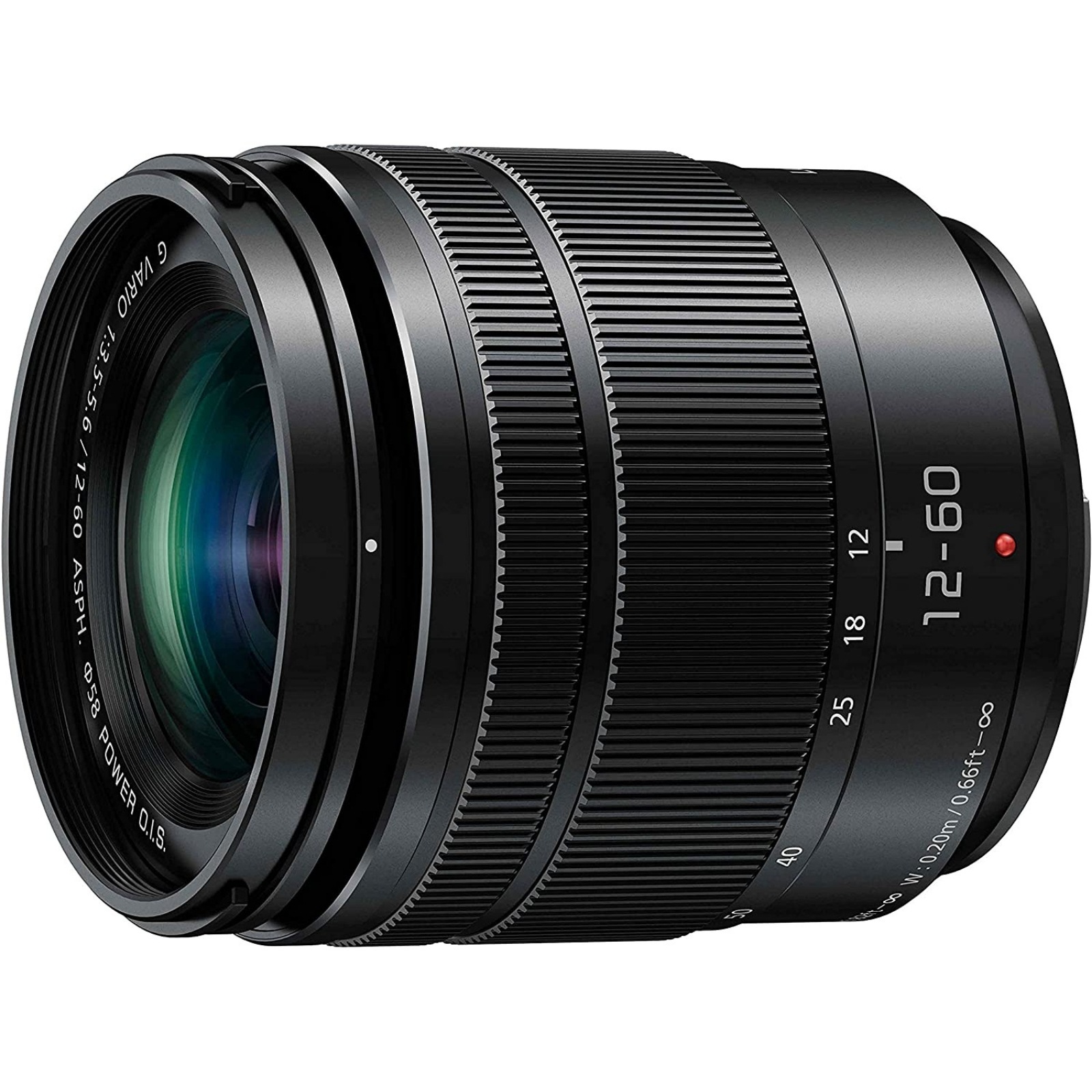 Panasonic パナソニック 標準ズームレンズ  G VARIO 12-60mm/F3.5-5.6 ASPH./POWER O.I.S H-FS12060 ブラック 新品 （簡易箱）