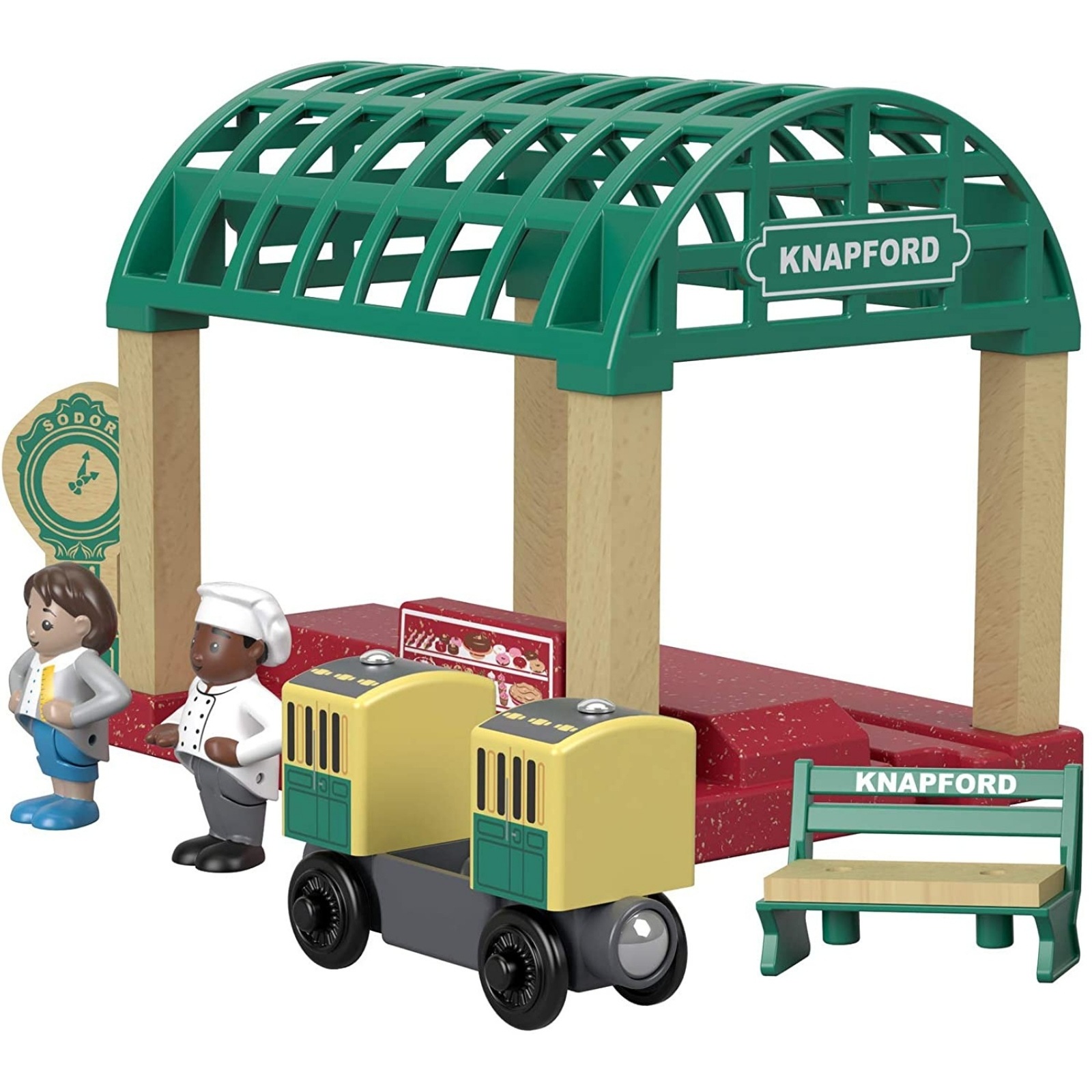 きかんしゃトーマス 木製レールシリーズ ナップフォードステーション GGG71 （SFC認証取得）