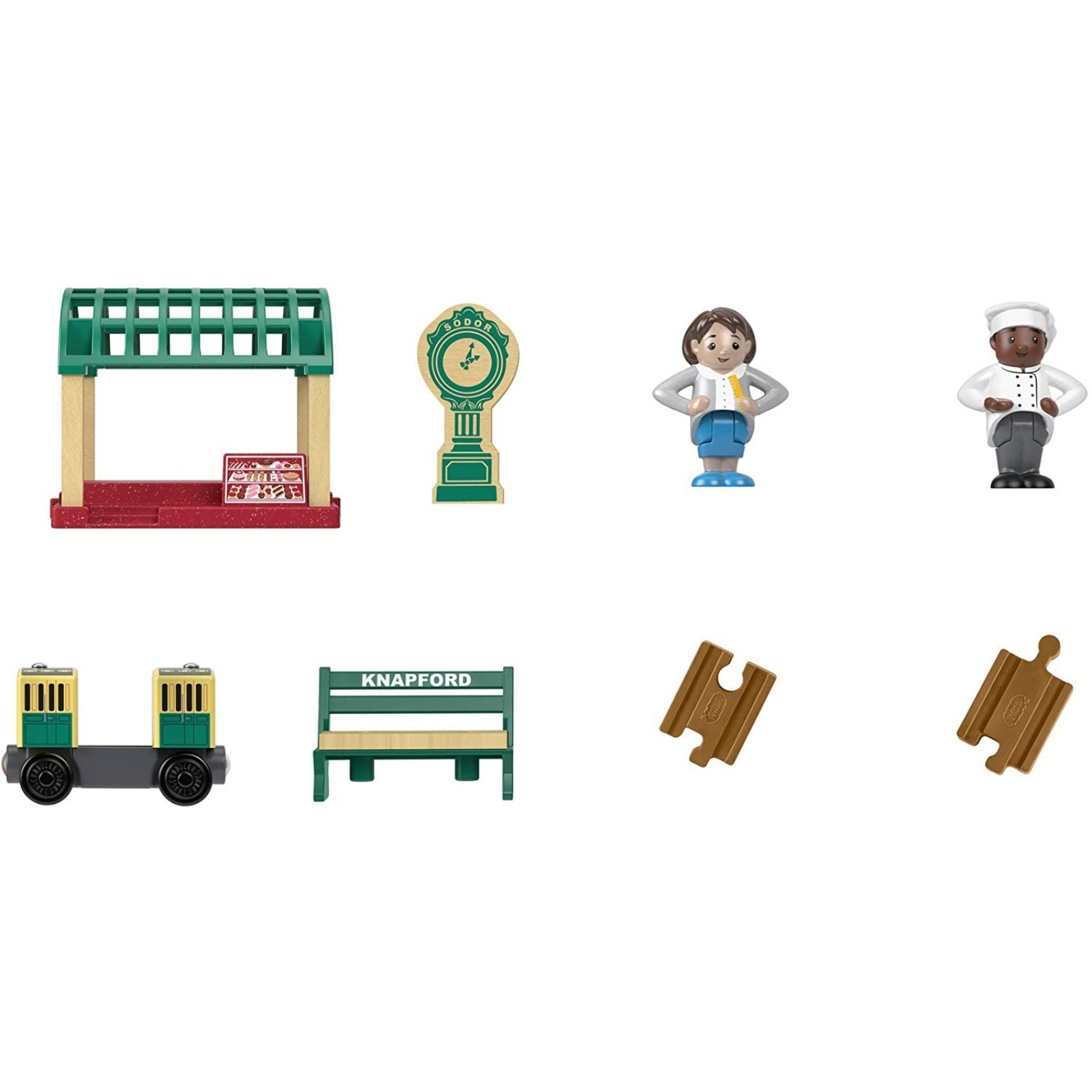 きかんしゃトーマス 木製レールシリーズ ナップフォードステーション GGG71 （SFC認証取得）