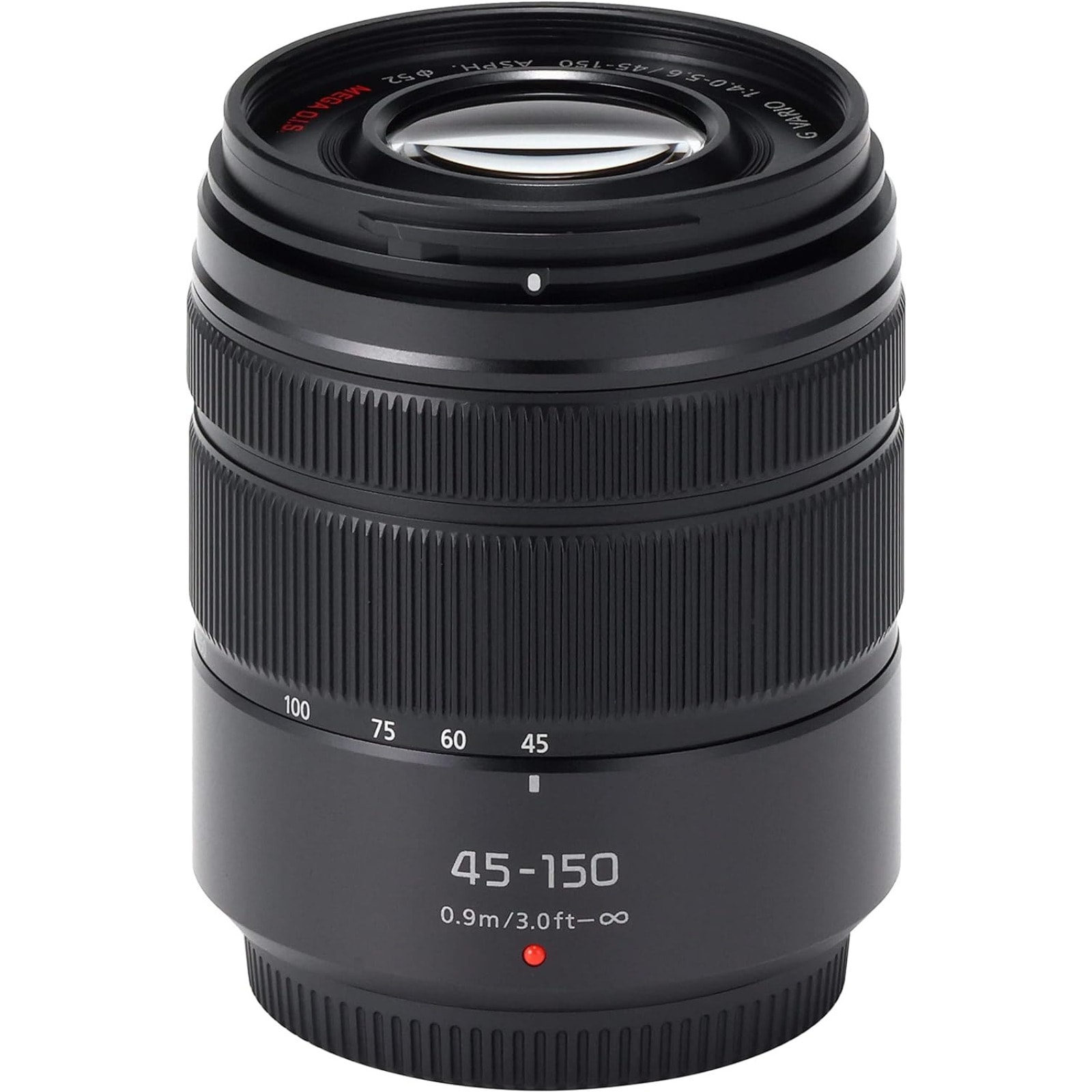 Panasonic パナソニック 望遠ズームレンズ G VARIO 45-150mm/F4.0-5.6 ASPH. /MEGA O.I.S. ブラック H-FS45150-KA 新品